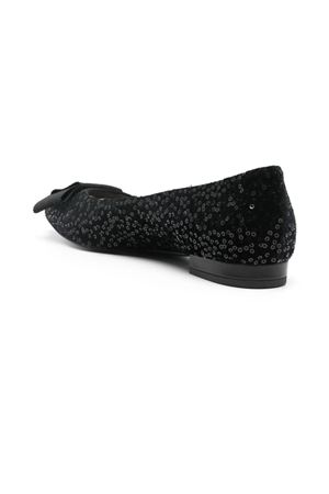 Black sequin-embellished Polly ballet flats ROBERTO FESTA | POLLYNERO